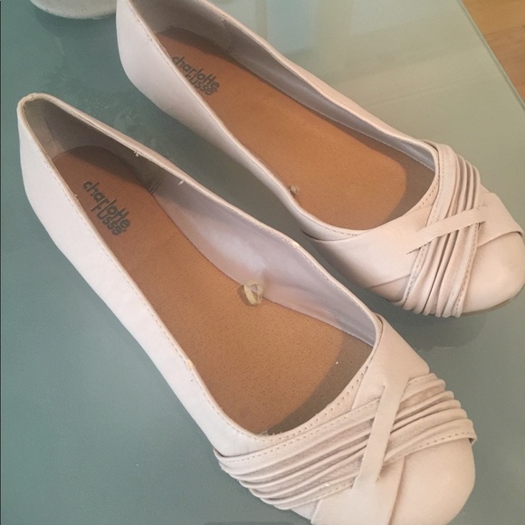 Charlotte Russe Blush colored ballerina flats.GUC - Picture 6 of 8